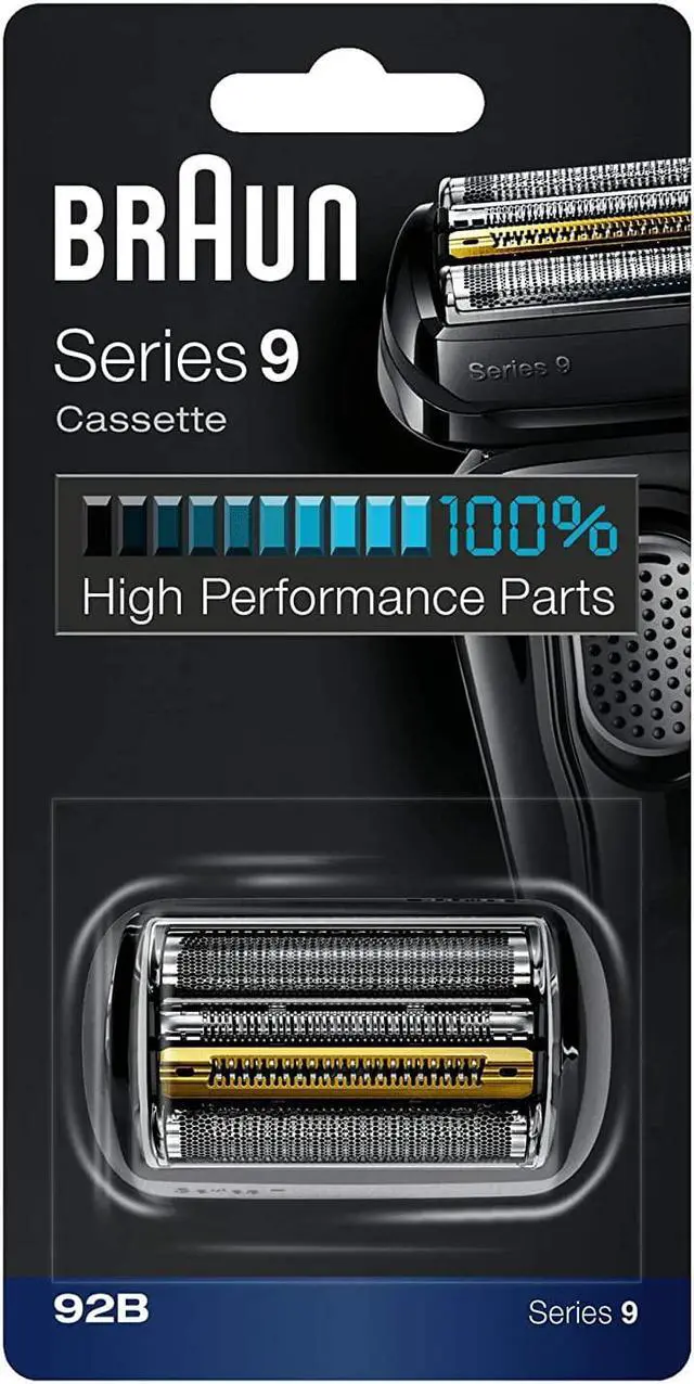 Alt view image 2 of 3 - Braun 92B  Replacement and Replacement for Electric Shaver Compatible with Series 9 Shaving Machines, Black