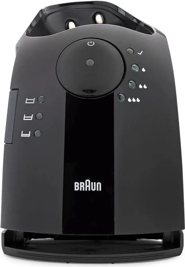 Alt view image 2 of 5 - Braun Replacement Clean & Charge Base for Pulsonic and Select Series 7 Shavers (types 5671, 5673, 5674, 5692, 5693, 5694, 5695, 5696, 5697 only)