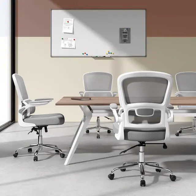 Alt view image 2 of 7 - Logicfox Ergonomic Office Desk Chair for Adults, Women Mesh Computer Chair