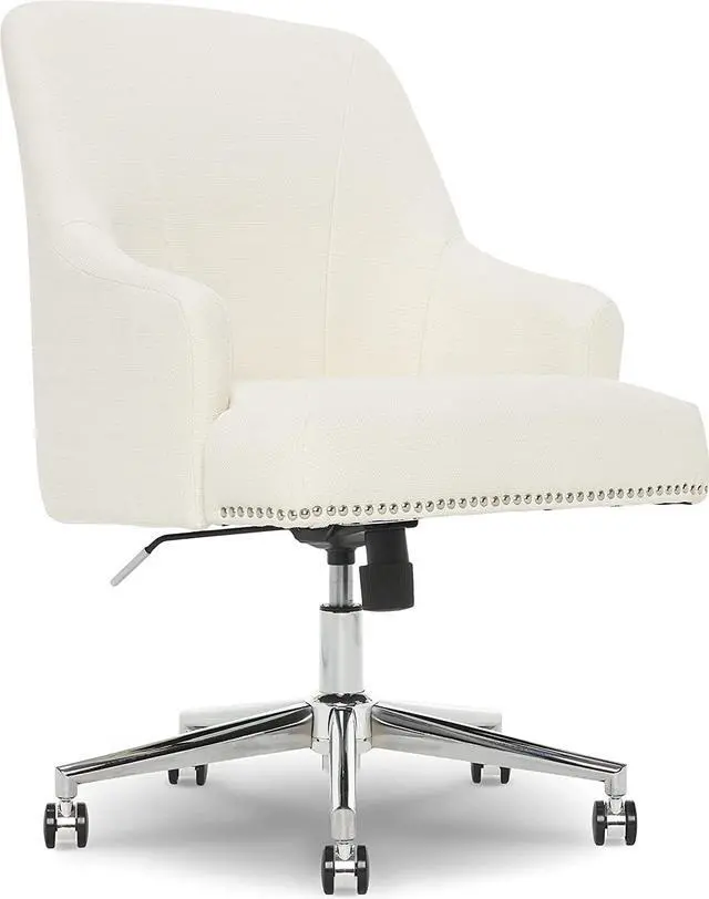 Main image of Serta Leighton Home Office Chair, Ivory 27.25D x 24W x 38.75H in