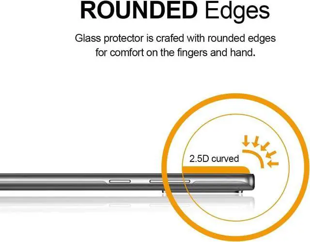 Alt view image 3 of 5 - Supershieldz (2 Pack) Designed for Samsung Galaxy Note 20 5G Tempered Glass Screen Protector, Anti Scratch, Bubble Free