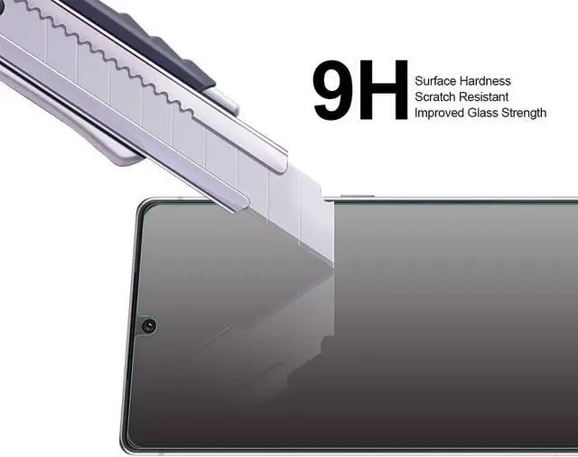 Alt view image 4 of 5 - Supershieldz (2 Pack) Designed for Samsung Galaxy Note 20 5G Tempered Glass Screen Protector, Anti Scratch, Bubble Free