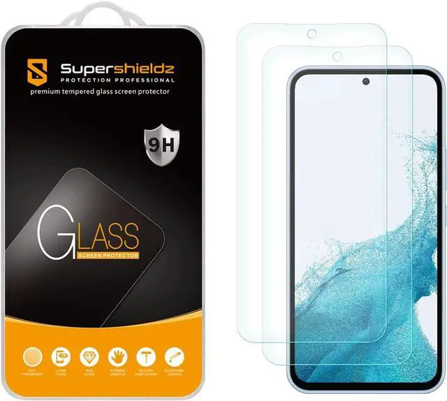 Main image of Supershieldz (2 Pack) Designed for Samsung Galaxy A54 5G Tempered Glass Screen Protector, Anti Scratch, Bubble Free