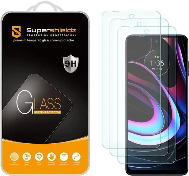 Main image of (3 Pack) Designed for Motorola Edge (2021) / Motorola Edge 5G UW Tempered Glass Screen Protector Anti Scratch Bubble Free