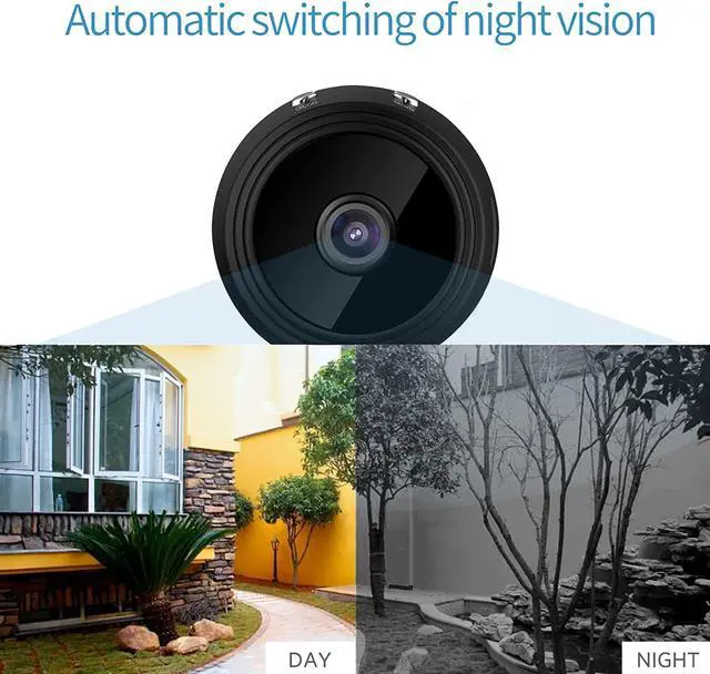 Alt view image 2 of 7 - Herlitz Spy Camera - Hidden Camera - HD 1080P - Best Mini Spy Camera - Secret Camera - Nanny Cam - Small Cameras for Spying - Surveillance Camera Full HD