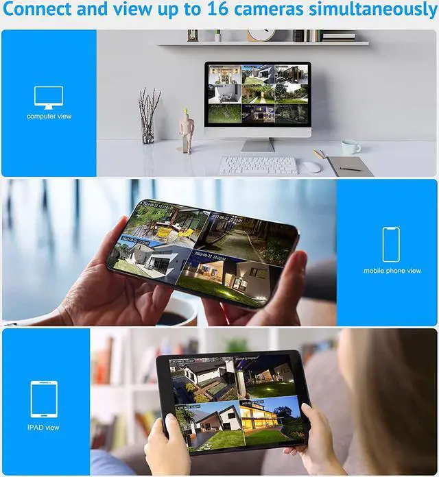 Alt view image 6 of 7 - LaView 4MP 2K Security Cameras Outdoor Indoor Wired,IP65, Starlight Sensor & 100 Ft Night Vision,Motion/Person Detection,2-Way Audio/Spotlight,US Cloud,Compatible With Alexa,iOS & Android & Web Access