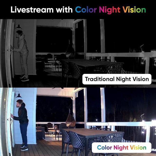Alt view image 3 of 6 - WYZE Cam OG 1080p HD Wi-Fi Security Camera - Indoor/Outdoor, Color Night Vision, Spotlight, 2-Way Audio, Cloud & Local storage- Ideal for Home Security, Baby, Pet Monitoring Alexa Google Assistant