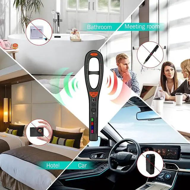 Alt view image 6 of 6 - ZTNwoo GPS Bug Detector, Anti Spy Detector for Car GPS Tracker/RF Signal, Hidden Camera Finder, Electronic Bug Sweeper for Wireless Radio Frequency (B)