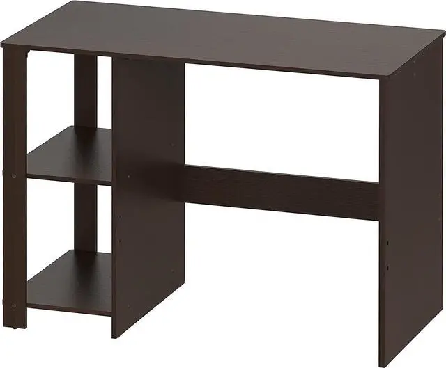 Alt view image 5 of 7 - SHW Home Office Computer Desk with Shelves, Espresso