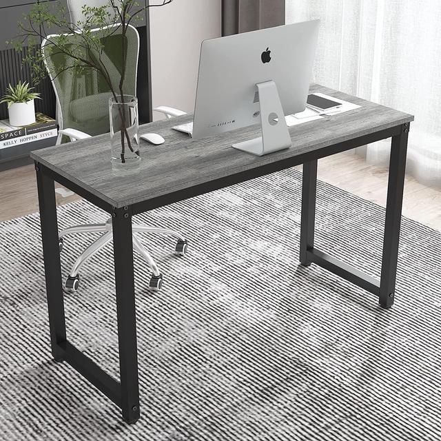 Small Computer Desk in Gray