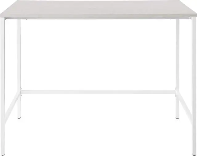 Alt view image 5 of 7 - OSP Home Furnishings Contempo 42-Inch Desk, White