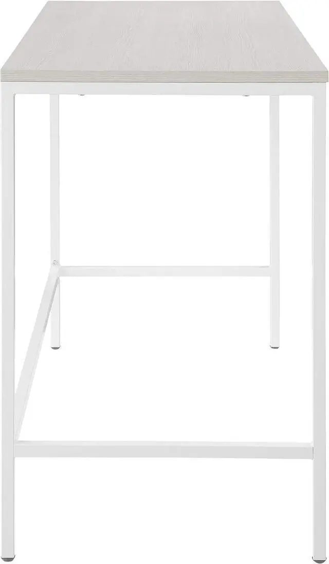 Alt view image 6 of 7 - OSP Home Furnishings Contempo 42-Inch Desk, White