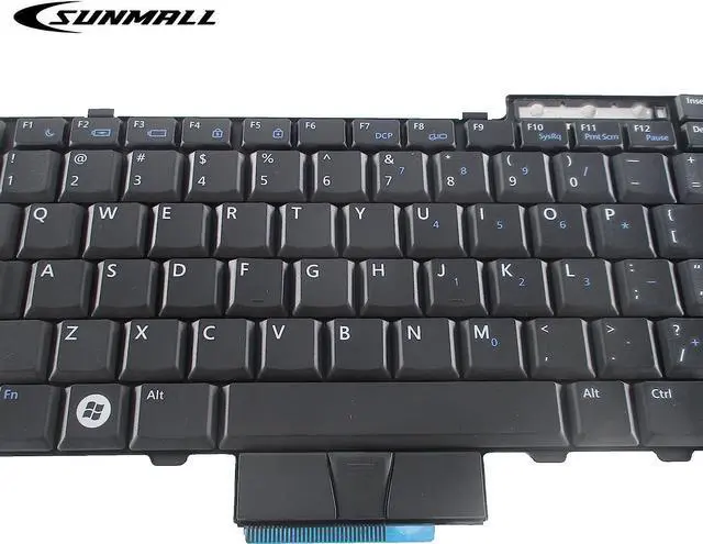 Alt view image 5 of 6 - Laptop Keyboard Replacemnet Compatible with Dell Latutude E6400 E6410 E6500 E6510 E5410 E5510 E5400 E5500 Precision M2400 M4400 M4500 Series Black US Layout