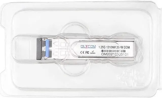 Alt view image 7 of 7 - 4-Port Outdoor Full Gigabit PoE+ DIN-Rail Fiber Network Switch 4 x Gigabit PoE+ Ports 2 x 1.25G SFP Fiber Ports 120W with 2pcs Industrial SFP Transceivers