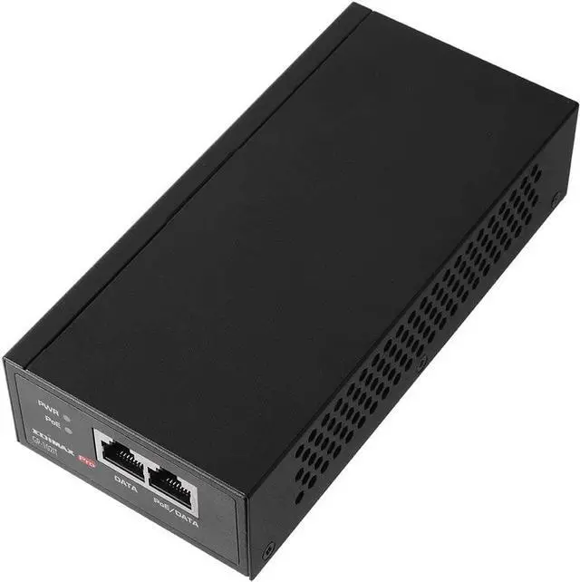 Alt view image 5 of 5 - Edimax Pro Gigabit PoE++ 60W (30W/15W Compatible) Injector Adapter, Adds Power to PoE Powered Device (PD) Device for up to 100 Meters (328ft), Supports 802.3af 802.3at 802.3bt, GP-102IT