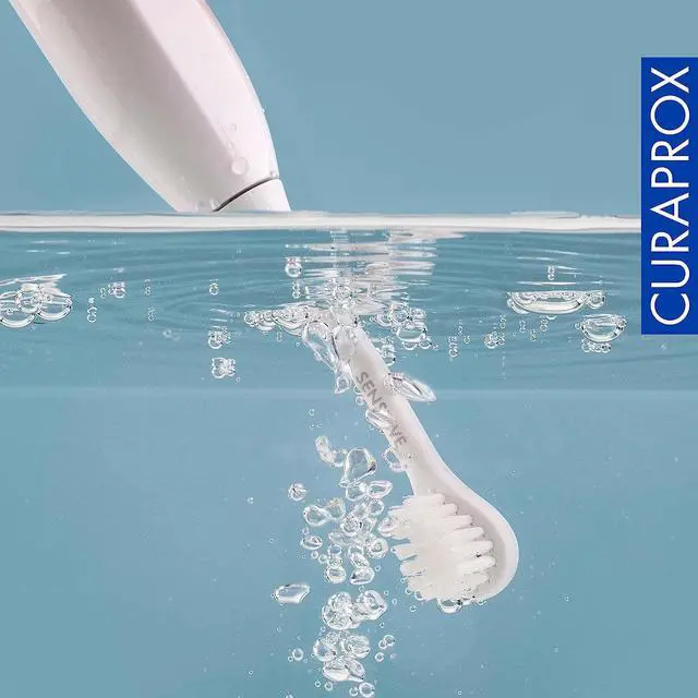 Alt view image 5 of 5 - Curaprox Hydrosonic Easy Electric Toothbrush with Charger and Travel Case