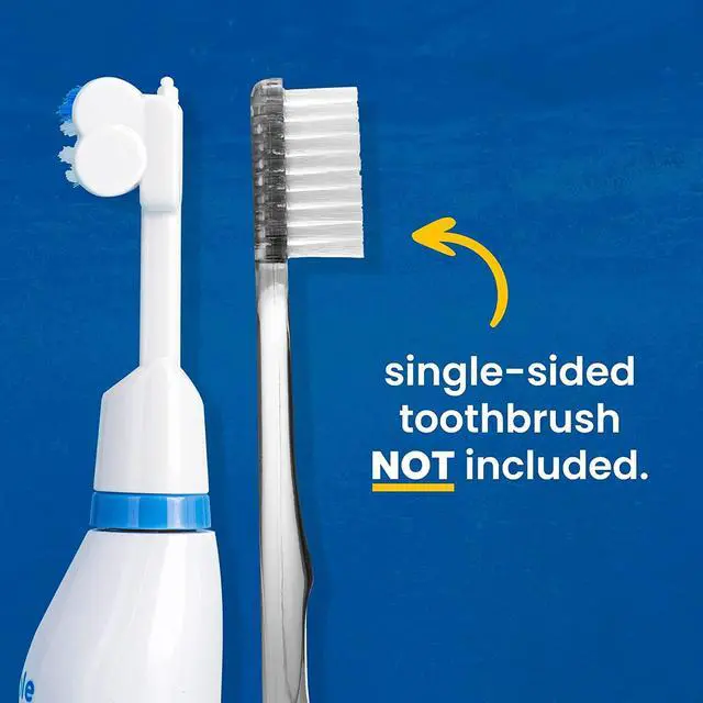 Alt view image 7 of 7 - Triple Bristle Original Sonic Toothbrush | Rechargeable 31,000 VPM Tooth Brush | Patented 3 Head Design | Angled Bristles Clean Each Tooth | Dentist Created & Approved | Triple Bristle Original 2 Pack