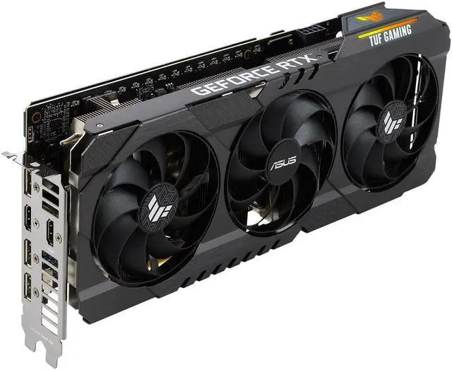 Alt view image 4 of 7 - ASUS TUF GeForce RTX 3060 Ti O8G V2 GAMING Edition 8GB GDDR6 PCI Express 4.0 Video Card TUF-RTX3060TI-O8G-V2-GAMING (LHR)