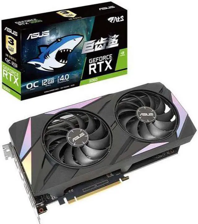 Alt view image 5 of 5 - ASUS ATS RTX 3060 12G GAMING Video Card, GPU  Graphics 12GB 192-bit GDDR6 PCI Express 4.0,1777MHz Core Frequency,2×HDMI2.1 Interface, 3×DisplayPort1.4a Interface