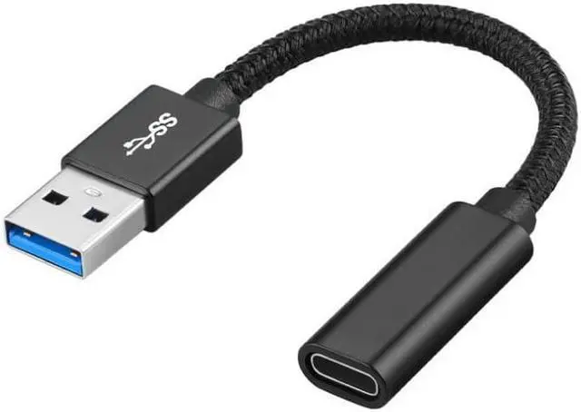 Alt view image 2 of 6 - USB C  Type-C Female to USB 3.0 A Male Adapter Cable