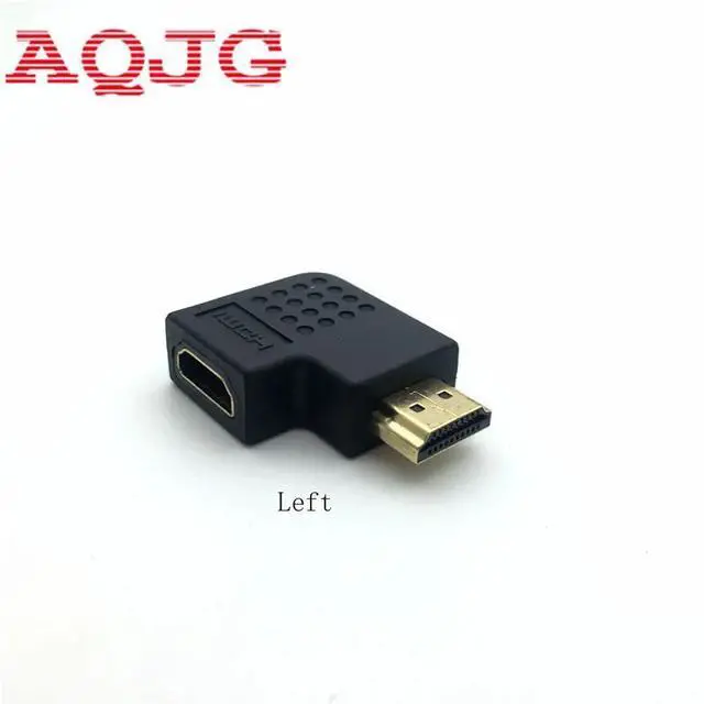 Alt view image 2 of 5 - HDMI male to HDMI female cable adapter converter extender 90 degrees angle 270 degrees angle for 1080P HDTV hdmi adapter