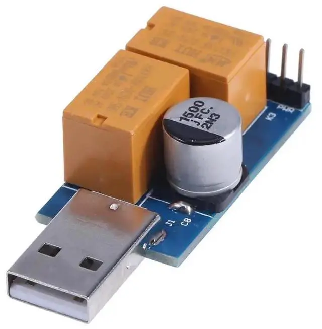 Alt view image 5 of 6 - USB WatchDog Card Double Relay 24H Blue Screen Unattended Automatic Restart For 24H PC Server Computer Gaming Mining Miner