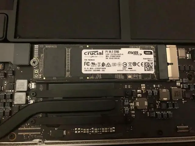 Alt view image 2 of 6 - M2 PCIE NVME SSD M.2 nVME SSD Adapter Card for Upgrade 2013-2015 Year Macs(Not Fit Early 2013 MacBook Pro)for Apple SSD Adapter