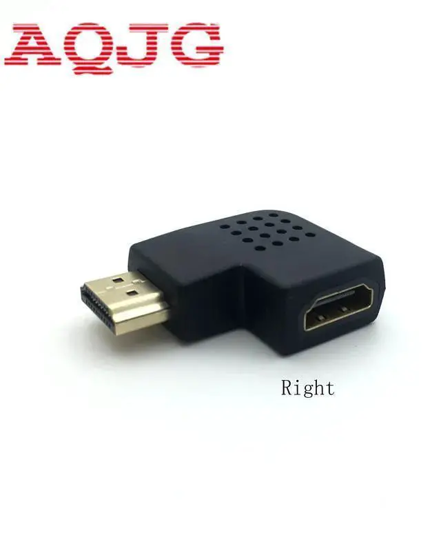 Alt view image 3 of 5 - HDMI male to HDMI female cable adapter converter extender 90 degrees angle 270 degrees angle for 1080P HDTV hdmi adapter