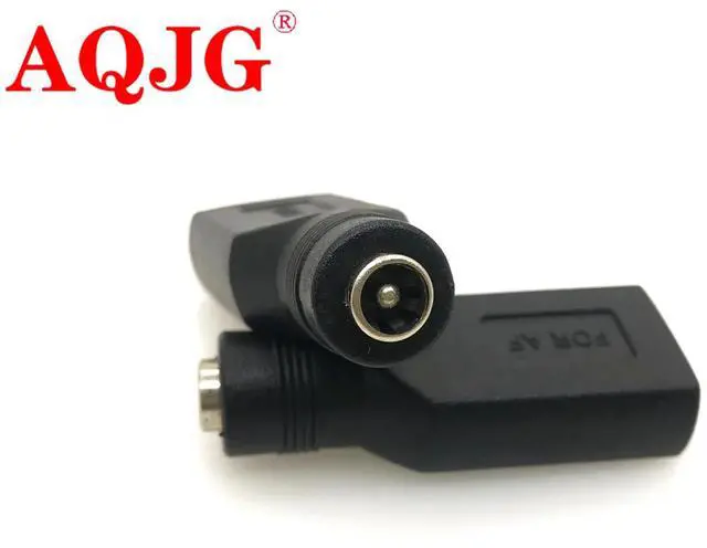 Alt view image 2 of 4 - 2pcs DC 5.5*2.1 mm female jack to USB 2.0 Female jack 5V DC Power Plugs Connector Adapter Laptop PC