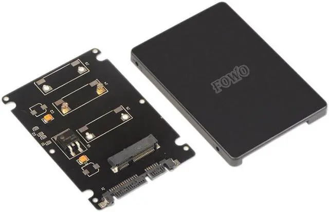 Main image of Mini pcie mSATA SSD To 2.5Inch SATA3 Adapter Card With Case  SATA Adapter