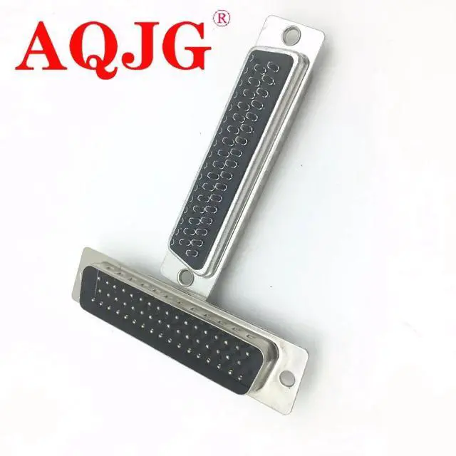 Alt view image 2 of 3 - DB62 DB-62 DB62F 62 pin 3 Row D-SUB DSUB Female Soldering Connector DB62 Male 1male +1female