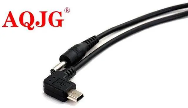 Alt view image 6 of 6 - Universal Mini Usb 5pin female to male Splitter DC 3.5*1.35  male USB charging Cable For electronic dog GPS navigation Line