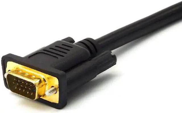 Alt view image 3 of 4 - Great-Q RGB VGA SVGA Male to 2 VGA HD 15 Female Splitter Adapter Extension Cable