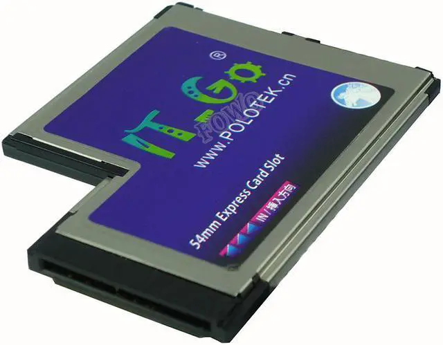 Alt view image 2 of 3 - eSATA II 2.0 Combo to Express Card ExpressCard 54 54mm Adapter Converter