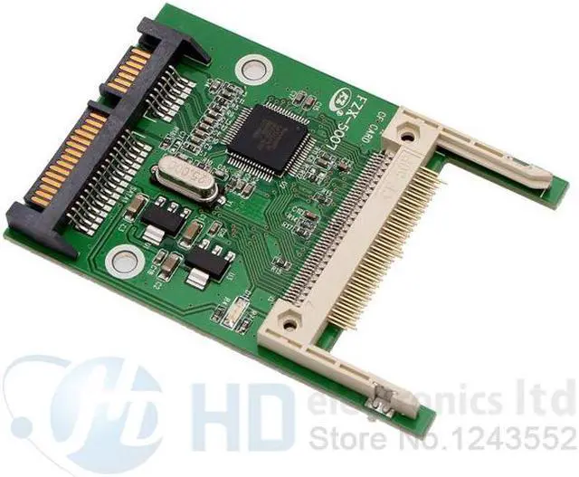 Main image of Wholesale   Compact Flash Type I/II CF To SATA Converter HDD Hard Disk Drive Card Adapter 2.5 SATA TO CF