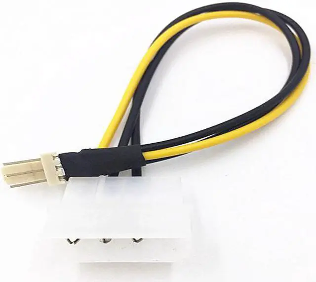 Alt view image 2 of 5 - 2PCS 20cm 4 Pin Molex IDE to 3 Pin PC Computer CPU Case Fan Power Connector Cable Adapter