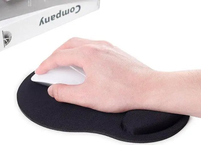 Alt view image 3 of 6 - Gaming Mouse Pad Wrist Protection Gamer Cabinet Mat Laptops Anime Cheapest Shipping Computer Mousepad Mause Pc Color: Red