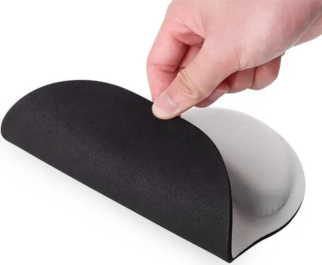 Alt view image 5 of 6 - Gaming Mouse Pad Wrist Protection Gamer Cabinet Mat Laptops Anime Cheapest Shipping Computer Mousepad Mause Pc Color: Red