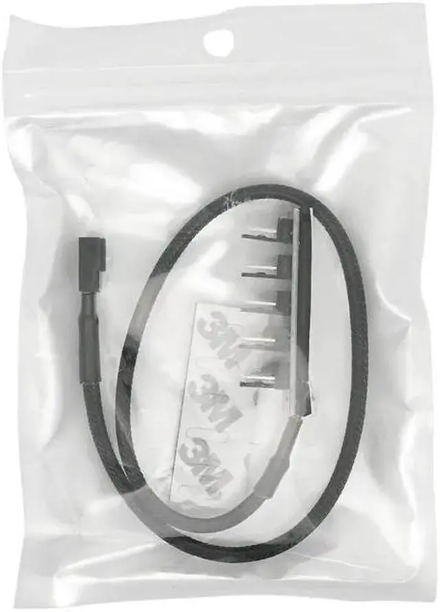 Alt view image 5 of 5 - Motherboard  CPU 1 to 5 4-pins TX4 PWM Fan Hub Computer Cooler Power Extension Cable Adapter