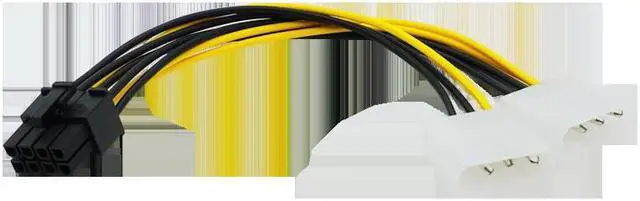 Alt view image 2 of 4 - Data cable 8P graphics card power cable dual 4p to 8p graphics card power cable graphics card power cable 8P graphics card power