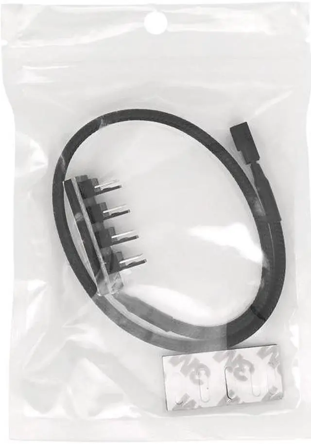 Alt view image 5 of 5 - 1 Female To 4 Male 4-Port Socket Power Cable For 4-Pin PWM Connector Cooling Fan