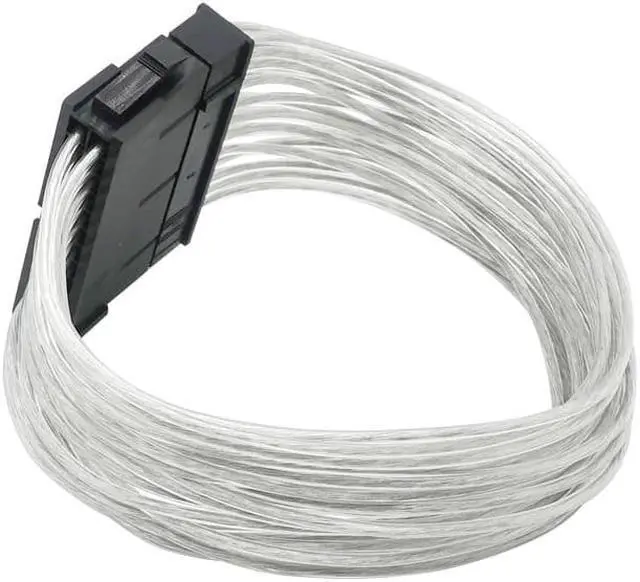 Alt view image 3 of 6 - 24 Pin PSU Power Supply Extension Cable 20+4 pin Tinned Copper Supply Male to Female ATX Mining for Computer Adaptor