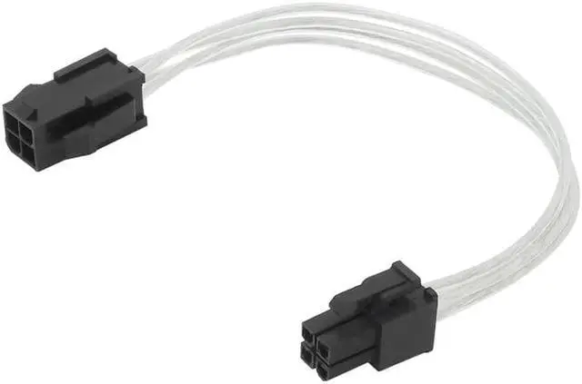 Alt view image 4 of 5 - PC Case PSU Extension Cable Kit, 24Pin ATX, GPU 6Pin/8Pin,CPU 4Pin/8Pin Power Supply Line,18 AWG Sleeved  Silver-Plated Cord(ATX 24Pin)