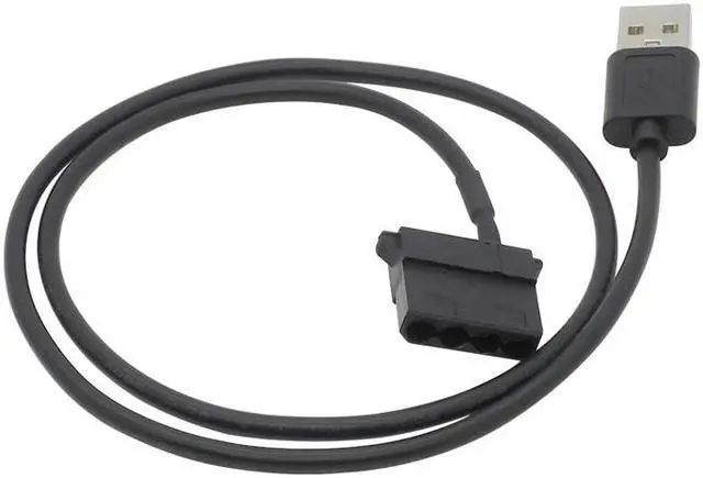 Alt view image 5 of 5 - 1PC USB to Molex 4 Pin PC Computer Cooling Fan Connector Cable Adapter Cord