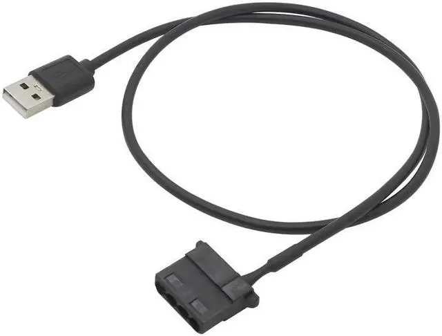 Alt view image 4 of 5 - 1PC USB to Molex 4 Pin PC Computer Cooling Fan Connector Cable Adapter Cord