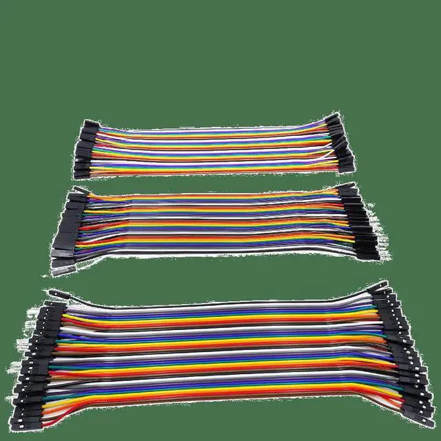 Alt view image 3 of 6 - Line 20CM 40Pin Male to Male + Male to Female and Female to Female Jumper Wire Cable for Arduino DIY KIT(20CM male to female)