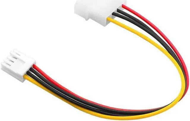 Alt view image 5 of 5 - 4 Pin M-olex IDE Male to 4P ATA Female Power Cable to Floppy Drive Adapter Computer PC Floppy Drive Connector Cord PSU(10pcs)