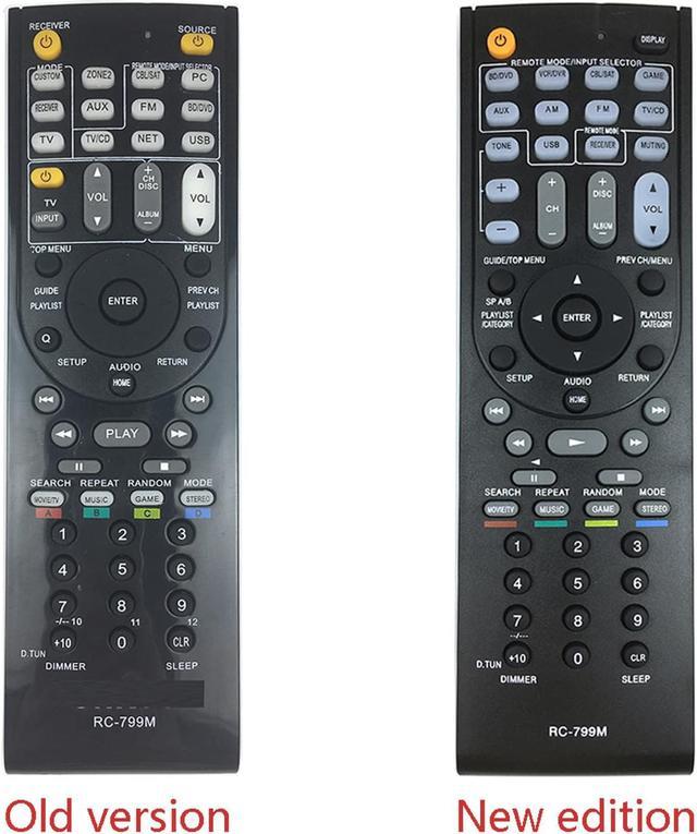 New Remote Control FOR ONKYO TX-NR636 TX-NR609 TX-NR525 AV