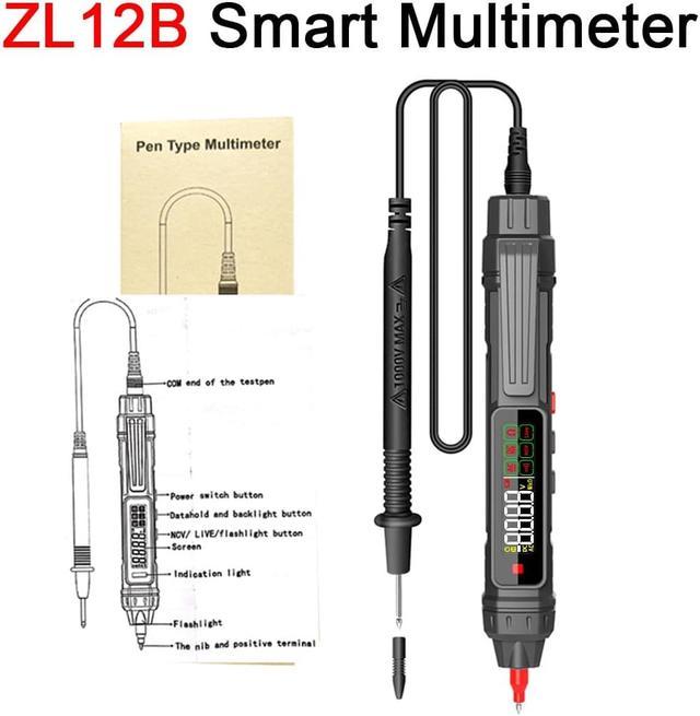 Pen Type Smart Digital Multimeter Non Contact Auto Range Voltage Detector  Multimetro Resistance NCV High Precision Multimetre(TS20A Tool kits) 