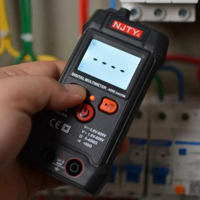 Main image of Smart Multimeter Digital 600V AC DC Mini Voltage Meter T1 Handheld True RMS Ohm Continuity Tester 4000 Counts Multimetro